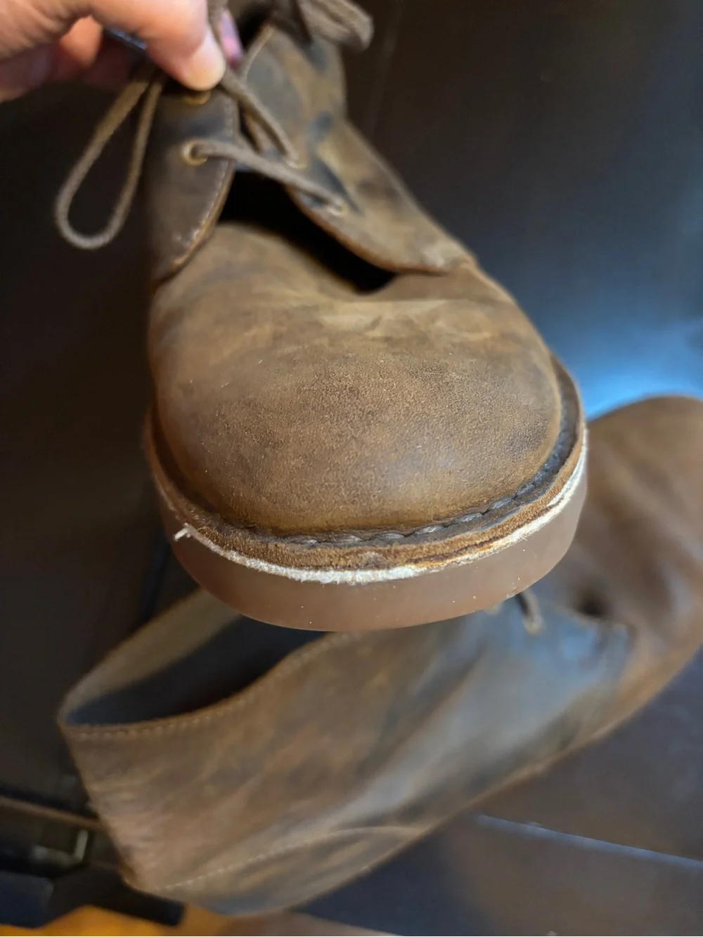 Clarks Men's Bushacre 2 Tan Leather Chukka Boots